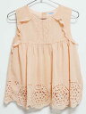 【夏SALE!】‡マヨラル/mayoral‡140cm 半袖ブラウス/シャツ オレンジ系【中古】子供服 キッズ kids ジュニア 女の子 夏 tops 406042