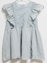 【夏SALE!】‡ポンポネット/pom ponette‡150cm ノースリーブブラウス/半袖ブラウス/シャツ ブルー系【中古】子供服 キッズ kids ジュニア 女の子 夏 tops 706042
