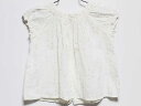 【夏SALE!】‡ボンポワン/BONPOINT‡75cm 半袖ブラウス/シャツ 白系【中古】子供服 キッズ kids ベビー服 baby 女の子 夏 tops ...
