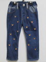 ‡ミキハウス/mikihouse‡90cm デニムパンツ/ロングパンツ/長ズボン インディゴ【中古】子供服 キッズ kids ベビー服 baby 男の子 女の子 春秋冬 bottoms 609042