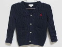 ‡ラルフローレン/Ralph Lauren‡90cm カーディガン 紺【中古】子供服 キッズ kids ベビー服 baby 男の子 女の子 秋冬 tops 609042