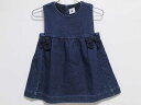 ‡プチバトー/PETIT BATEAU‡81cm ジャンパースカート インディゴ【中古】子供服 キッズ kids ベビー服 baby 女の子 秋冬 onepi 810142