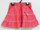 【SALE!】‡ファミリア/familiar‡90cm スカート 赤【中古】子供服 キッズ kids ベビー服 baby 女の子 春夏 bottoms 1220...