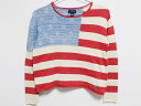 【SALE】‡ラルフローレン/Ralph Lauren‡150cm セーター/ニット ブルー×赤【中古】子供服 kids 男の子 女の子 春秋 tops 703...