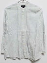 【夏SALE!】ラルフローレン 長袖シャツ 140cm キッズ 女児 白×ブルー 【中古】‡