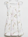 メゾピアノ ノースリーブワンピース 110cm キッズ 女児 白系【中古】【新入荷!】‡(4)