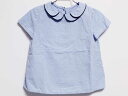 【夏SALE!】ジャカディ 半袖ブラウス 110cm キッズ 女児 ブルー【中古】‡