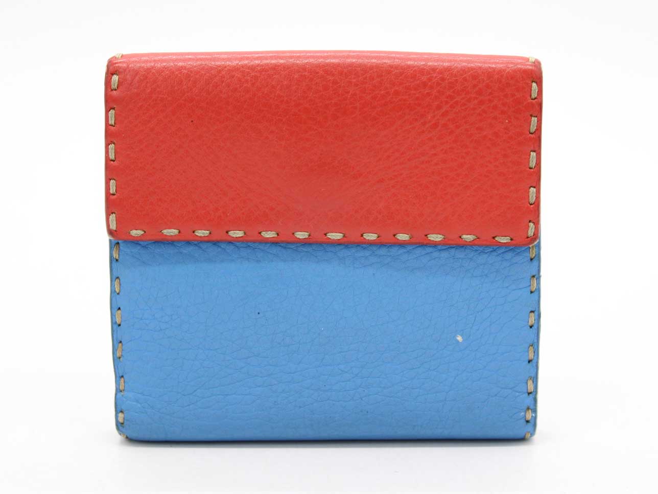 ◇FENDI/フェンディ◇二つ折り財布/カラフル/ウォレット/小物 ブルー×レッド×イエロー/青×赤×黄 レディース【中古】春夏秋冬 201132 hat etc