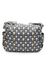 ◇FENDI/フェンディ◇マザーズショルダーバッグ/モンスター/7VB009/BAG/鞄 ブラック×マルチカラー レディース【中古】春夏秋冬 126042