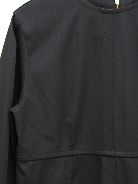 【SALE】ミラオーウェン 肩タックIラインシルエットワンピース ブラック レディース 0【中古】◇ auc-kids2nds-10566394 セカンズ&キッズセカンズ サンプル画像2