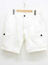 【2025夏SALE】アルマーニジーンズ カーゴショートパンツ ホワイト メンズ 48【中古】◇