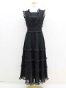 アディアム 2022年製 Hibiscus Dress 42814 ブラック レディース 0【新品未使用品】【新入荷】◇(4)