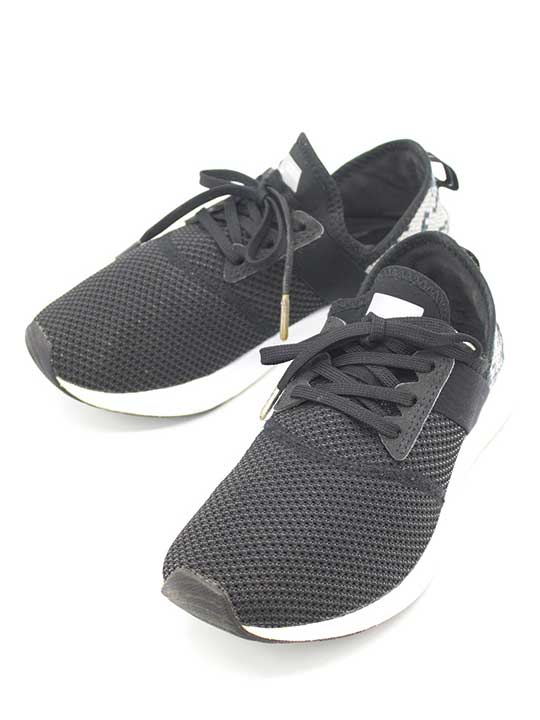 ニューバランス NERGIZEスニーカー WNRGLA2 ブラック レディース 23cm(ワイズD)【中古】◇