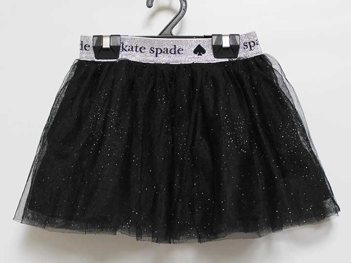 ‡ケイトスペードニューヨーク/kate spade new york kids‡90cm チュールスカート 黒【中古】子供服 キッズ kids ベビー服 baby 女の子 春秋 bottoms 402042