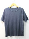 ドゥーズィーエムクラス シルクコットン半袖トップス レディース ネイビー/紺【中古】‡(4)