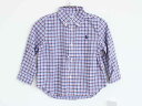 【SALE!】新品 未使用品†ラルフローレン/Ralph Lauren†90cm(24M) 長袖シャツ 青×紺 子供服 キッズ kids ベビー服 baby 男...