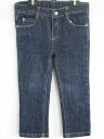 †プチバトー/PETIT BATEAU†86cm(24M) ジーンズ/デニム/ロングパンツ/長ズボン インディゴ【中古】子供服 キッズ kids ベビー服 baby 男の子 女の子 春秋冬 bottoms 923042