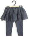 【春夏物 新入荷 】†プチバトー/PETIT BATEAU†67cm(6M) スカッツ 紺×ゴールド【中古】子供服 キッズ kids ベビー服 baby 女の子 春夏秋 bottoms 923042