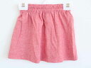 【SALE!】†ファミリア/familiar†100cm スカート 赤【中古】子供服 キッズ kids 女の子 春夏秋 bottoms 214042