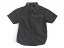 【夏SALE!】†ジョーイヒステリック/JOEY HYSTERIC†100cm(S) シャツ 黒【中古】子供服 キッズ kids 男の子 女の子 夏 tops 624042