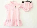†ラルフローレン/Ralph Lauren†80cm ブルマ付ワンピース/半袖ワンピース ピンク ベア【中古】子供服 キッズ kids ベビー服 baby 女の子 夏 onepi 715042(4)