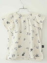 【夏SALE!】†二ノ/nino†100cm ブラウス/半袖ブラウス 白系【中古】子供服 キッズ kids 女の子 夏 tops135042