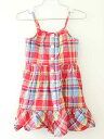 †ラルフローレン/Ralph Lauren†100cm ノースリーブワンピース/ワンピース 赤【中古】子供服 キッズ kids 女の子 夏 onepi 135042(4)