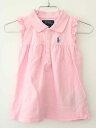 【夏SALE!】†ラルフローレン/Ralph Lauren†100cm(3) ポロシャツ ピンク【中古】子供服 キッズ kids 女の子 夏 tops 135042