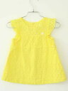 【夏SALE!】†ミキハウス/mikihouse†90cm ブラウス/半袖ブラウス/カットソー 黄【中古】子供服 キッズ kids ベビー服 baby 女の子 ...