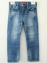 †レッドカード/RED CARD†110cm ジーンズ/デニムパンツ/ロングパンツ/長ズボン インディゴ【中古】子供服 キッズ kids 男の子 女の子 春夏秋...