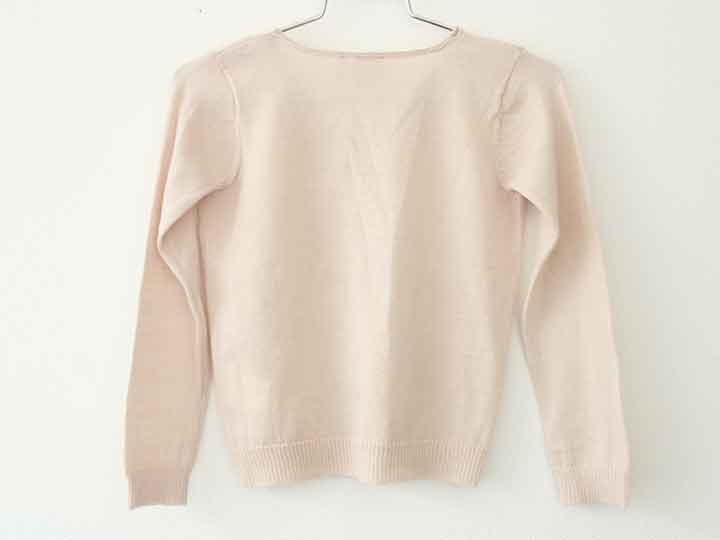 【SALE!】†ボントン/BONTON†116cm(6) カーディガン アイボリー【中古】子供服 キッ...