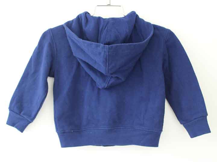 【SALE!】†ラルフローレン/Ralph Lauren†80cm(12M) パーカー 青【中古】子供服 キ...