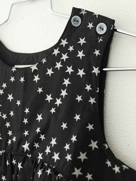 【SALE!】†センスオブワンダー/SENSE OF WONDER†110cm ジャンパースカート 黒×グレー【中古】子供服 キッズ kids 女の子 春秋 onepi 101142