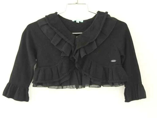 †トッカ/TOCCA BAMBINI†80cm 長袖ボレロ 黒【中古】子供服 キッズ kids ベビー服 baby 女の子 秋冬 tops 801142 †トッカ/TOCCA BAMBINI†80cm 長袖ボレロ 黒【中古】子供服 キッズ kids ベビー服 baby 女の子 秋冬 tops 801142