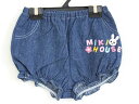 【SALE!】†ミキハウス/MIKIHOUSE†70-90cm(F) ブルマ 紺【中古】子供服 キッズ kids ベビー服 baby 女の子 春夏秋 botto...