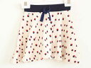 †プチバトー/PETIT BATEAU†110cm(5ans) スカート 白×紺×赤【中古】子供服 キッズ kids 女の子 春夏秋 bottoms 82205...