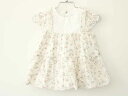 ベベ 半袖ワンピース 70-80cm(S) キッズ 女児 白【中古】†