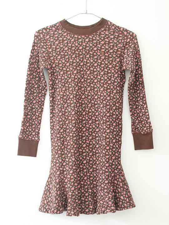 【SALE!】ラルフローレン 長袖ワンピース 130cm キッズ 女児 茶【中古】†...