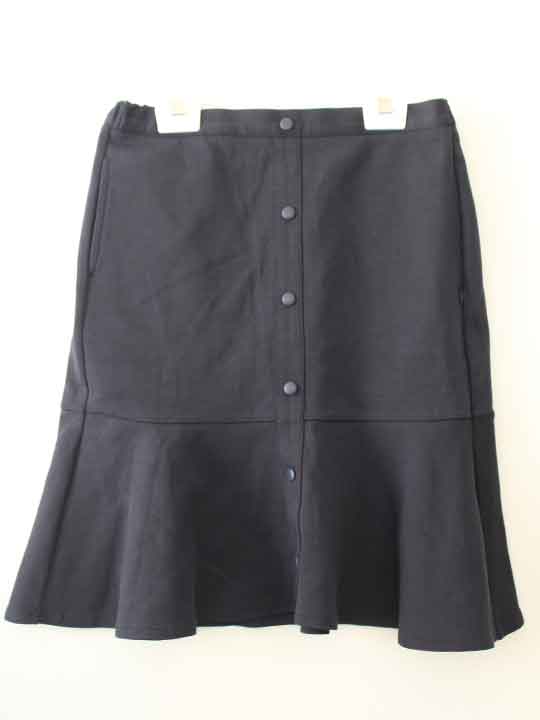 Rakuten - 【値下げ!】クミキョク スカート 150cm キッズ 女児 紺【中古】†