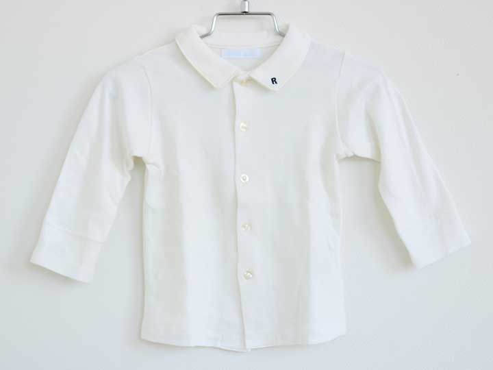 ベベ シャツ 70-80cm(S) キッズ 男児 白【中古】【新入荷!】†