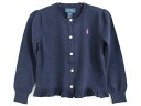 【SALE!】†ラルフローレン/Ralph Lauren†115cm カーディガン 紺【中古】子供服 キッズ kids 女の子 春秋 012032 tops