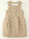 【Rakuten Fashion THE SALE!】†ファミリア/familiar†120cm ジャンパースカート ベージュ【中古】子供服 キッズ kids 女の子 秋冬 301132 onepi