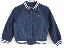 【秋冬物 新入荷!】†ラルフローレン/Ralph Lauren†110cm(3) 中綿ブルゾン/ジャンパー 紺【中古】子供服 キッズ kids 男の子 秋冬 421132