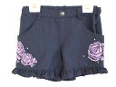 †アナスイミニ/ANNA SUI mini†120cm ショートパンツ/短パン 紺【中古】子供服 キッズ kids 女の子 春秋冬 bottoms 402042