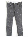 【新規値下げ!】†ステラ マッカートニーキッズ/Stella McCartney kids†115cm(6Y) ジーンズ/デニム/ロングパンツ/長ズボン 黒【中古】子供服 キッズ kids 女の子 春秋冬 bottoms 402042(4)