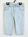【SALE!】†ステラ マッカートニーキッズ/Stella McCartney kids†80cm(12M) ジーンズ/デニム/ロングパンツ/長ズボン インディゴ【中古】子供服 キッズ kids ベビー服 baby 男の子 女の子 春夏秋冬 bottoms 402042