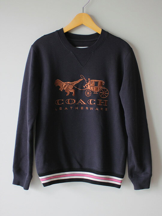 楽天市場】コーチ COACH レザー（スウェット・トレーナー｜トップス