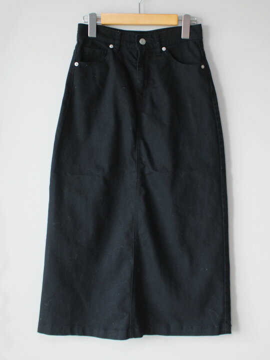 ナノユニバース デニムスカート 36 レディース ブラック【中古】【新入荷】〈 auc-kids2nds-10635515 セカンズ&キッズセカンズ パッケージ画像