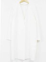【夏SALE】アルアバイル ポリエステルサップVカラーコート レディース 1 ホワイト/白【中古】 ☆