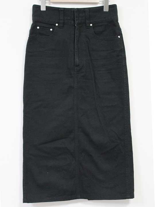 アストラット コットン5ポケットタイトスカート レディース 1 ブラック/黒【中古】【新入荷】 ☆